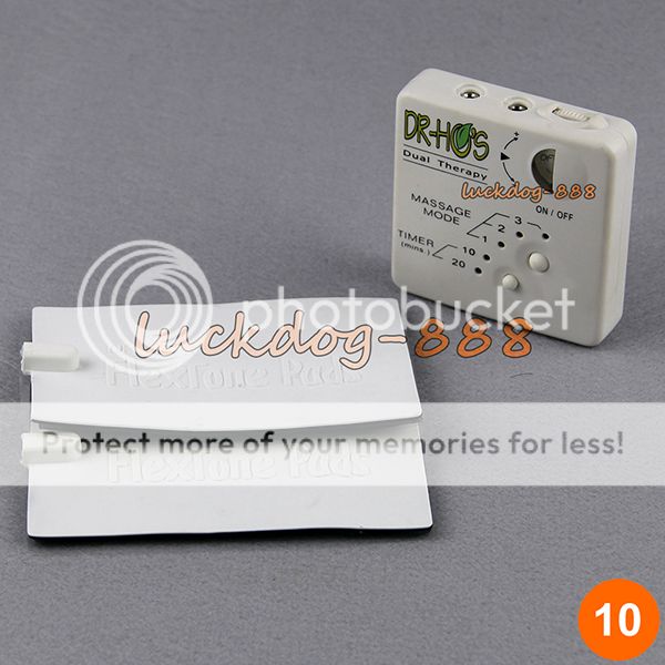 DR HO'S Dual Double Muscle Massager Pain Relieve Relax Stimulator